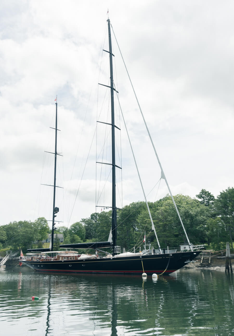 Marie, yacht, Maine