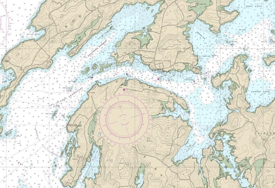 North Haven, Maine chart