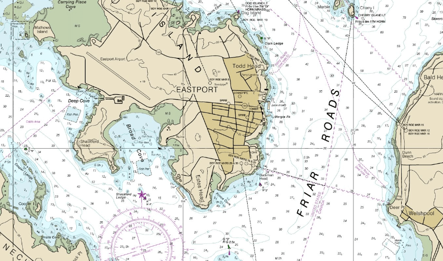 Sailing Down East Maine, Lubec to Eastport